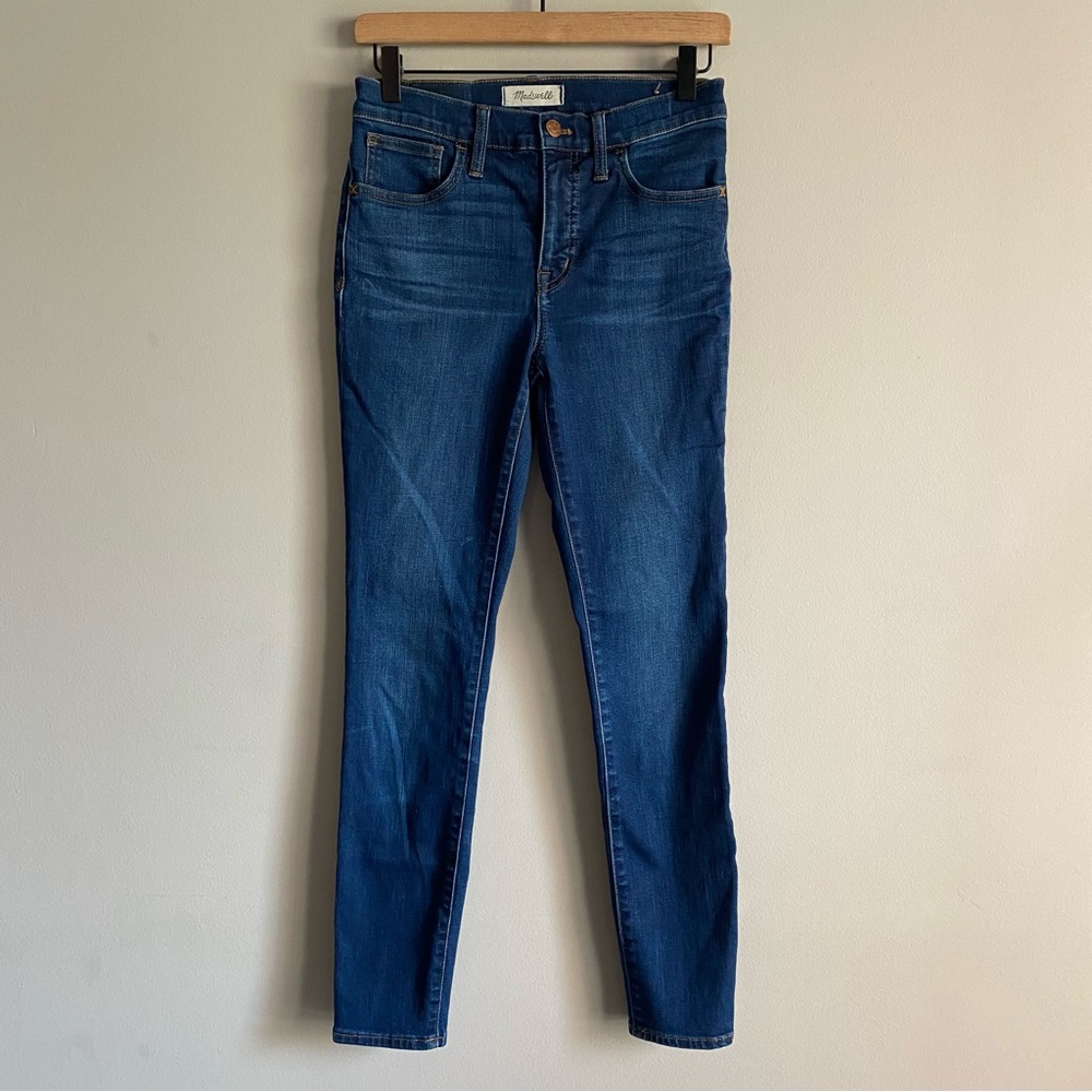 Madewell Roadtripper Dark Wash Stretch Jeans in Jansen Wash EUC 26